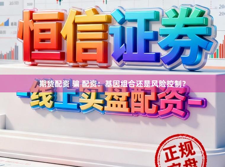 期货配资 骗 配资：基因组合还是风险控制？
