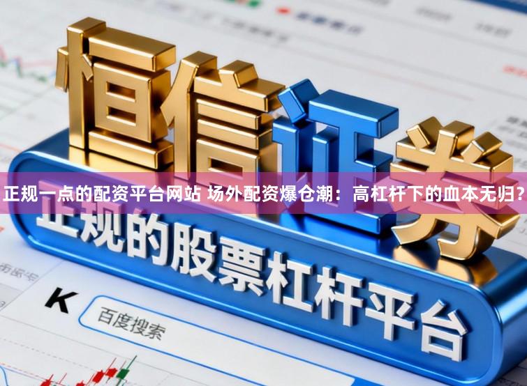 正规一点的配资平台网站 场外配资爆仓潮:高杠杆下的血本无归?